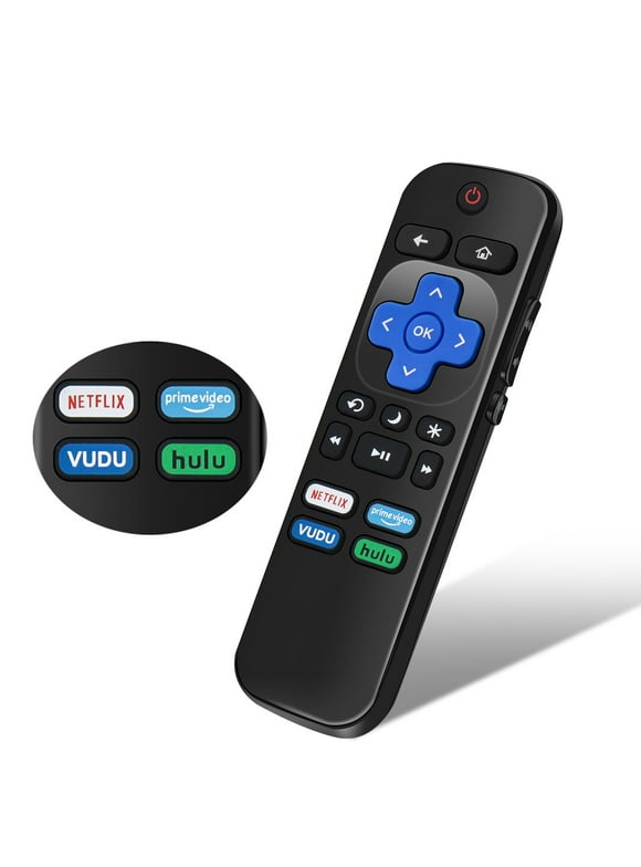 Universal TV Remote Replacement for Onn for TCL for Hisense for Sharp for Onn for Insignia Roku