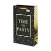 Time To Party Double-Bottle Wine Bag by Cakewalk