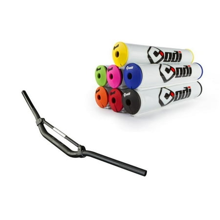 - ODI H914CFN Podium CFT Handlebars - Country Boy Bend - Green Pad
