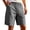 Dark Gray, variant on Cargo Shorts for Men Summer Gym Shorts for Men Loose Elastic Waist Drawstring Cargo Shorts with Pocket Lightweight Casual Sports Shorts Light Blue S