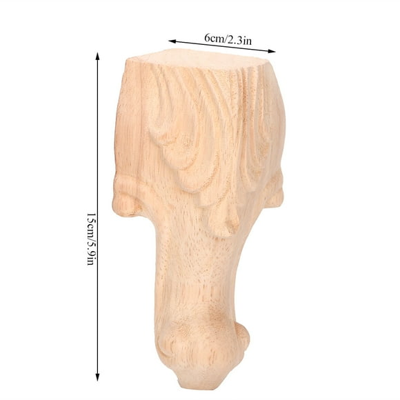 Cabinet Legs, Bed Frame Feet Decoration High Hardness For Furniture Support