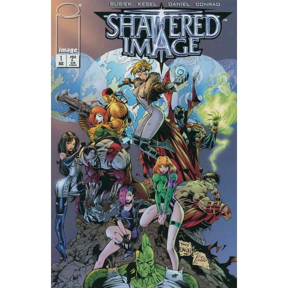 Shattered Image #1 VF ; Image Comic Book