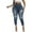 Royal Blue-909, variant on Gocolloa Womens Plus Size Capri Jeans Stretchy High Waisted Skinny Denim Capris Pants Black 16W