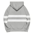 thumbnail image 3 of Generic Women's Oversized Sweatshirts Fleece Color Block Long Sleeve Hoodies Pullover Winter Fall Drawstring Tops Streetwear, 3 of 5