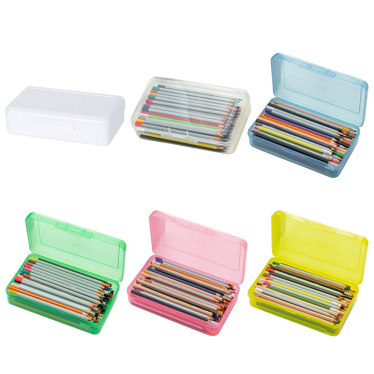 Mr. Pen - Pencil Box, 2 Pack, Assorted Color, Pencil Case for Kids, Pencil  Box for Kids