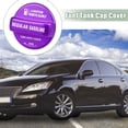 thumbnail image 2 of Unique Bargains Regular Gasoline Fuel Tank Cap Cover Gas Fuel Cap Tank Filler Cover Replacement for Lexus Purple, 2 of 7