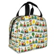 thumbnail image 2 of Disketp Train With Animals for Insulated Lunch Bag for Women and Men, Perfect for Work, Hiking, Picnic, 2 of 8