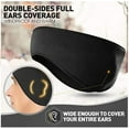 thumbnail image 4 of Fleece Ear Warmers Muff Winter Headband for Men Women Running Yoga Skiing Riding, 4 of 7