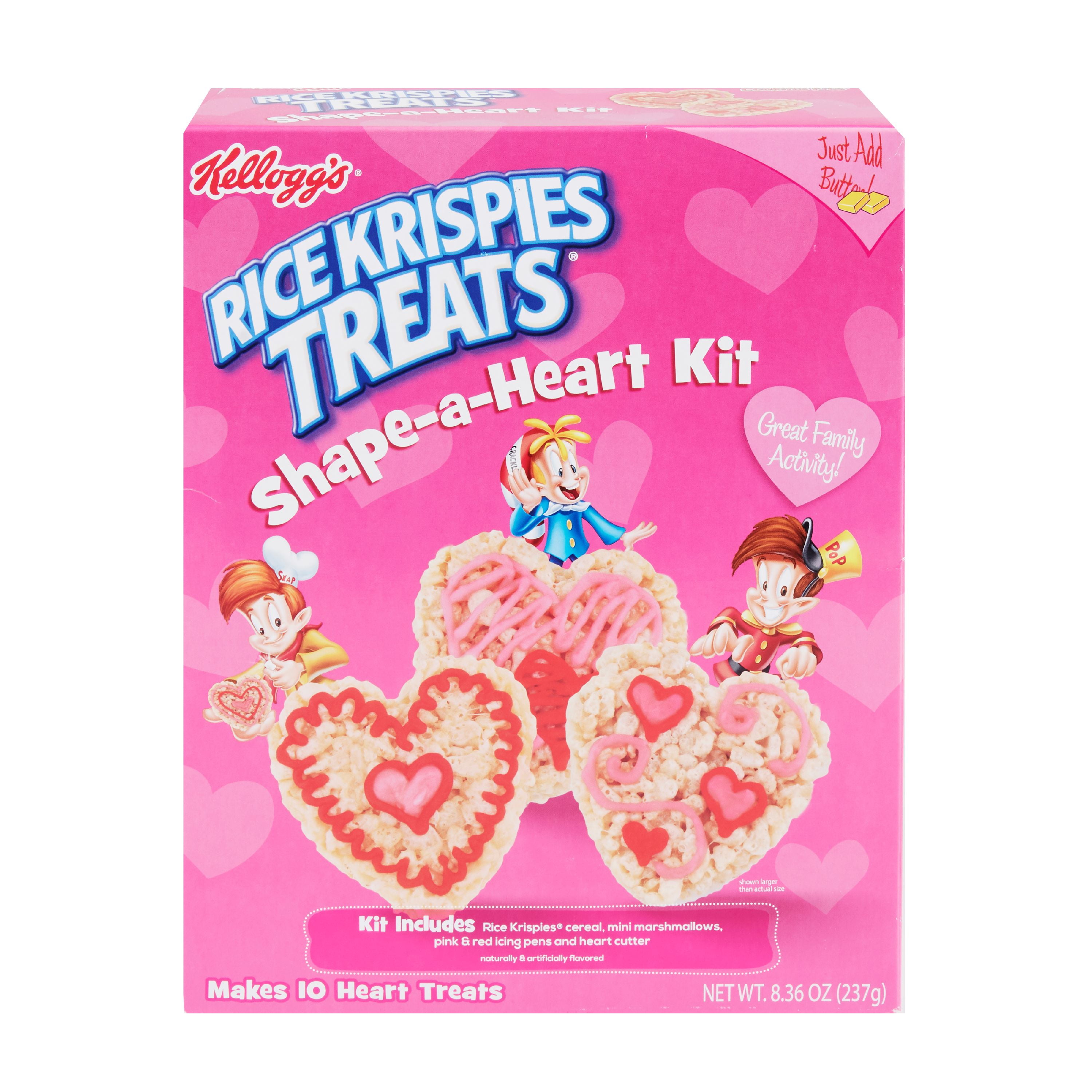 Kellogg's Rice Krispies Treats ShapeAHeart Kit, 8.36 oz
