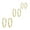 Gold, variant on Sterling Silver Hoop Earrings Set of 3 Sizes