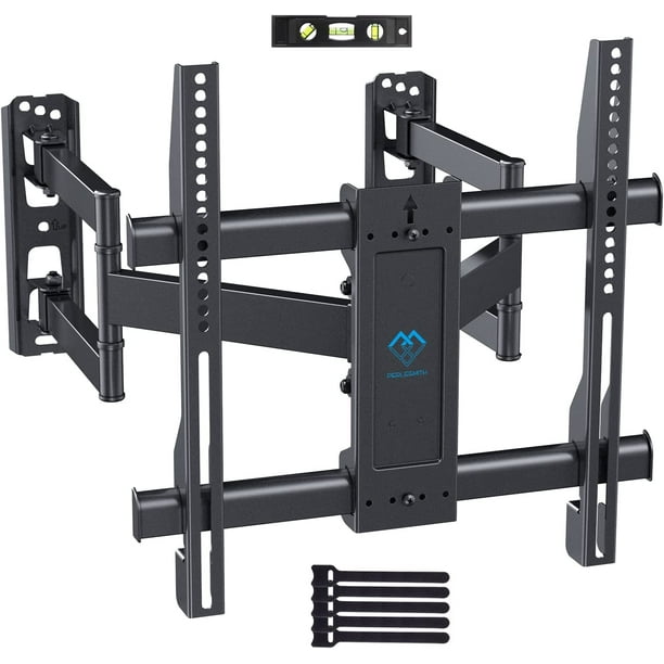 Corner TV Wall Mount Bracket Tilts, Swivels, Extends Full Motion