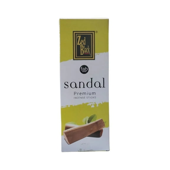 Zed Black Sandal Incense Sticks - 120 Sticks