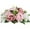 Dusty Rose, variant on Blosmon Flower Kissing Balls Wedding Centerpieces 2 Pcs Spring Artificial Roses Flowers Lilac & White Floral Arrangements