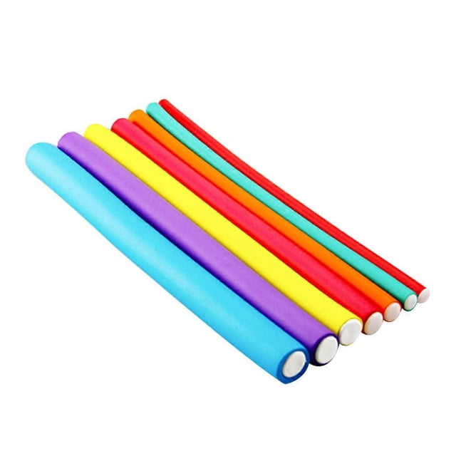 20 rulos flexibles para rizar el cabello en frío, sin calor, con diseño de espiral para peinados DIY para mujeres.
