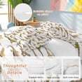 thumbnail image 6 of Lizards Queen Size Comforter Set, Animals Reptiles Texture Modern Style Bedding for All Seasons, 4 Pcs Bed Set, 1Quiltcover (90"x92") ,1Sheet(94"x116"), 2Pillowcases (30"x20"), 6 of 11