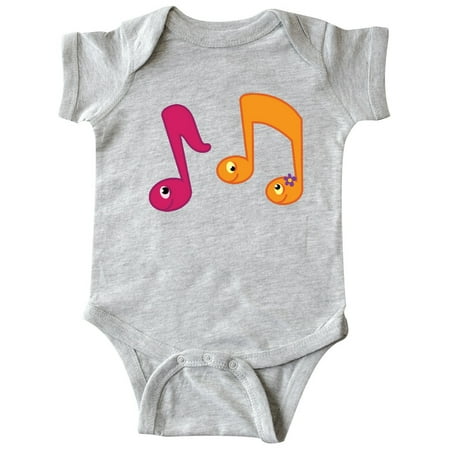 

Inktastic Music Notes Band Choir Musician Gift Gift Baby Boy or Baby Girl Bodysuit