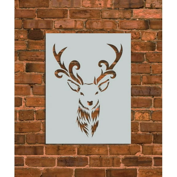 Buck Deer Stencil