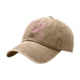thumbnail image 5 of Miaoju Cancer Baseball Caps Cancer Awareness Accessories Adults Women Men Pink Ribbon Embroidered Hats Gifts, 5 of 5