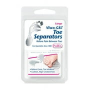 Pedifix Visco-GEL Toe Separators, Package of 2, X-Large