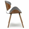 thumbnail image 3 of Simpli Home Marana Dining Chair in Grey Linen Look Fabric, 3 of 10