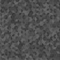 thumbnail image 1 of Ahgly Company Indoor Square Patterned Dark Gray Black Area Rugs, 4' Square, 1 of 1