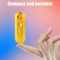 thumbnail image 5 of Lighter Electric Candle Lighter Thin And Light Induction Charging Lighter Gradient Windproof Cigarettes Lighter Mini Pocket Portable Cool Color Light Igniter, 5 of 6