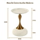 thumbnail image 3 of Mesa Auxiliar Sala Dorada FurnitureR Mesa de Noche Oro, 3 of 8