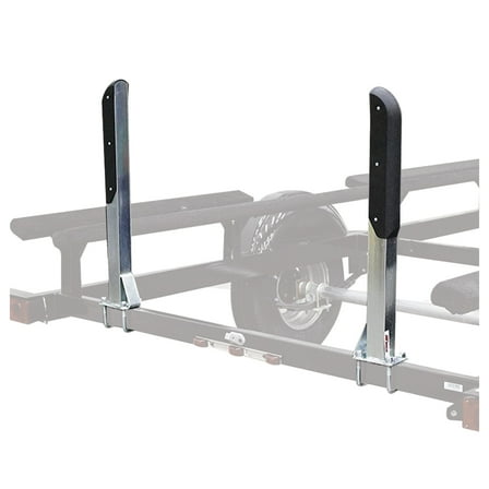 Extreme Max 3005.3787 Heavy-Duty 30" Pontoon Trailer Guide-Ons with Non-Marking Coating for 3" Trailer Frames - Includes 2 Guide-Ons