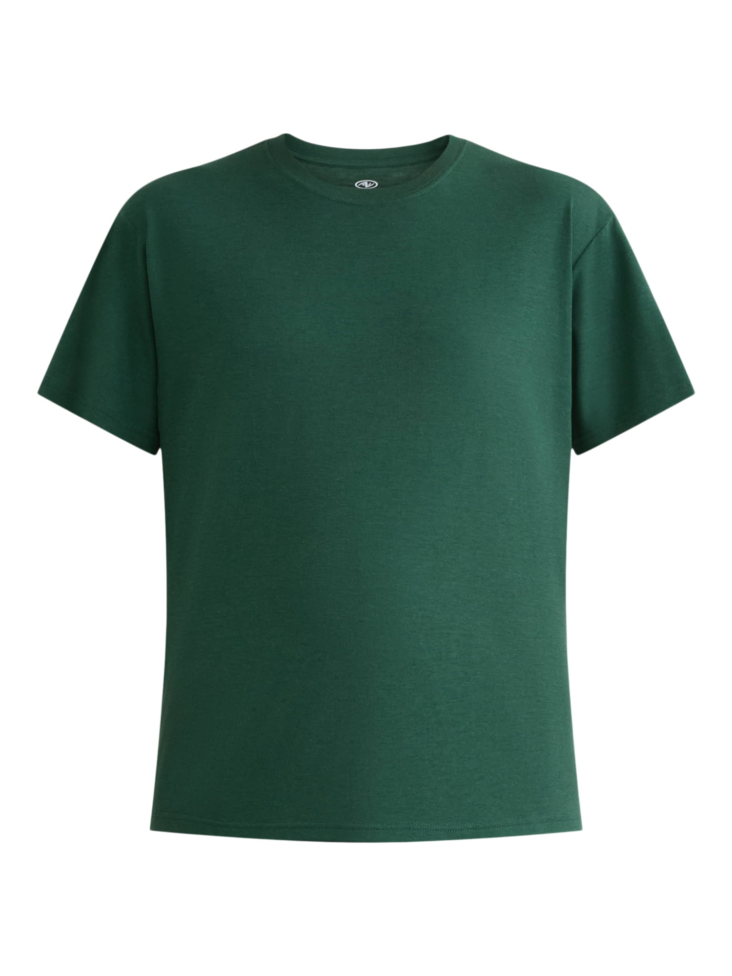 Athletic Works Men's Solid Tri Blend Tee with Short Sleeves, Sizes XS-4XLT