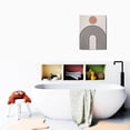 thumbnail image 6 of Exquisite Mid-Century Modern Sun and Moon Canvas Print Art - Boho Wall Decor, Ideal for Living Room, Bedroom, Kitchen, Bathroom, or Home Office, Size 12x16inch, 6 of 7