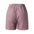 thumbnail image 5 of Women's Pants Fashion Shorts For Women Elastic Waist Shorts Summer Summer Casual Sports Hiking Shorts, 5 of 5
