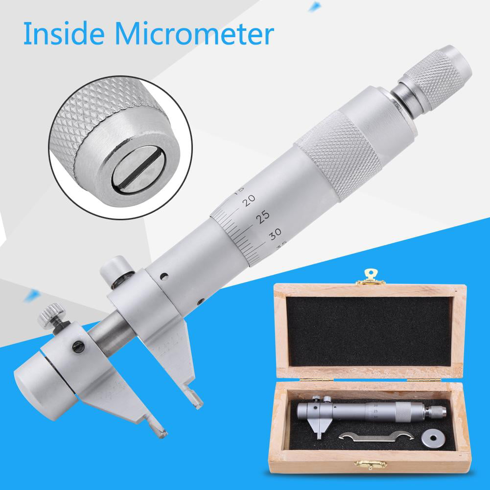 Inside Bore Internal Micrometer 5-30mm Diameter Gage Gauge 0.01mm Precision