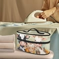 thumbnail image 2 of HELLHERO Protective Travel Steamer Storage Bag Cow Sunflower with Zipper Closure Most Iron for Clothing Ironing Machines, Case Only, 2 of 6