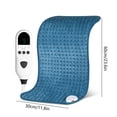 thumbnail image 3 of Viflosae Couverture Chauffante Coussin Chauffant Intelligent Bureau Extérieur Couverture Chauffante Coussin Chauffant Coussin Chauffant en Graphène Multi-Scénarios Applicable Neuf Vitesses Réglables Black and Friday de, 3 of 9