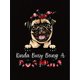 thumbnail image 4 of Chic Floral Print Dog Print Women's T-Shirt - Casual Crew Neck, Short Sleeve, Stretchy Polyester Blend, Machine Washable - Perfect for Summer & Casual Attire, 4 of 8
