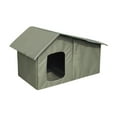 thumbnail image 2 of Un refugio acogedor para mascotas al aire libre: refugio portátil y resistente a la intemperie para gatos y perros M, 2 of 9