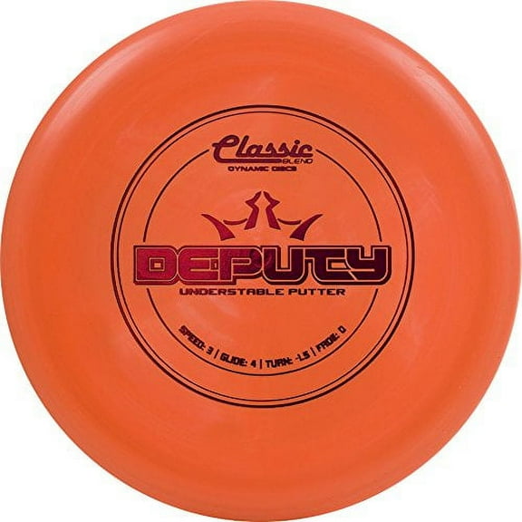 Dynamic Discs Classic Blend Deputy Putter Golf Disc - 173-176g