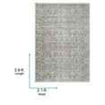 thumbnail image 6 of Livabliss x Vivir Mary Vintage Area Rug, 2'1" x 3'9", Green/Beige, (2' x 4'), 6 of 7