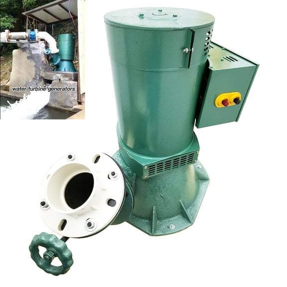 220V Water Turbine Excitation Automatic Regulated Axial Flow Hydroelectric Generator