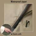 thumbnail image 4 of HAHDAXIA Poncho de Pluie à Capuche Imperméable Manteau de Pluie Veste pour Hommes Femmes Adultes, 4 of 6