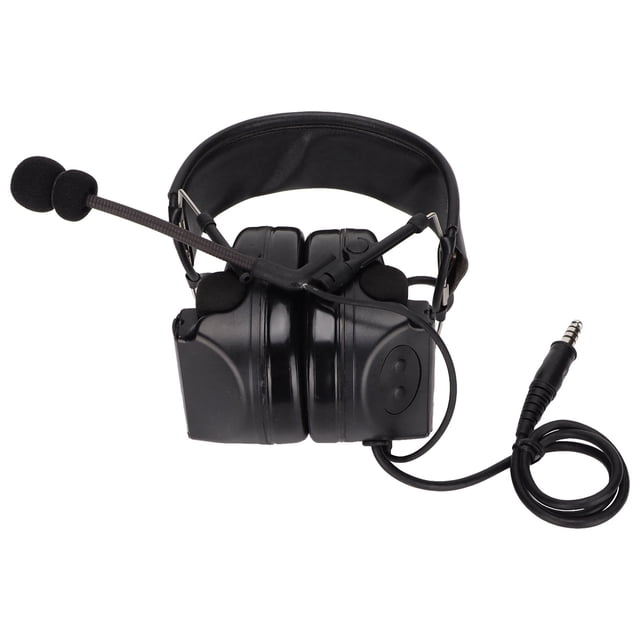 Auriculares con protección auditiva, auriculares militares de 7,1 mm, auriculares militares con ruido, auriculares de disparo, salida de alta intensidad