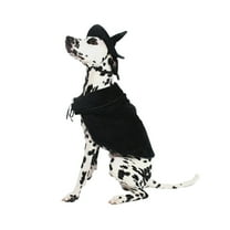 Midlee Halloween Witch Cape and Hat Dog Costume (XX-Large)