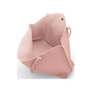 Women Tote Bag Tassels Leather Shoulder Female Handbags - Pink