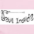 thumbnail image 2 of CafePress - Devil Inside Infant Creeper - Baby Light Bodysuit, Size Newborn - 24 Months, 2 of 4