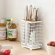 thumbnail image 1 of Organizador de almacenamiento de cocina con bloque de cuchillos, blanco, 23,5*15,7 cm LingWen 9024715739667, 1 of 1