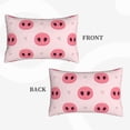 thumbnail image 4 of Balery Pig Noses Bedding Queen Pillow Cases - Envelope Closure - Soft Brushed Microfiber Fabric - Shrinkage and Fade Resistant Pillow Cases-20"x30", 4 of 9