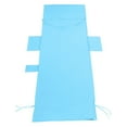 thumbnail image 4 of Portable Travel Sleeping Bag Liner Lightweight Soft Fabric Envelope Style with Pillow Pocket and Side Openings for Indoor Outdoor Use, 4 of 5
