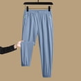 thumbnail image 5 of Lightweight Stretch Jogger Pants for Women Summer Elastic Waist Quick Dry Breathable Outdoor Athletic Casual Trousers 2026 Blue XL, 5 of 7