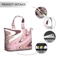 thumbnail image 2 of 22 Inch Oversized Travel Bag Lightweight Canvas Weekender Duffel with Multi Pockets, Colorful Pop Pattern, 2 of 5