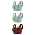 thumbnail image 1 of Timegard Womens Plus Size Bras No Underwire Full Coverage Mesh Breathable Comfort Everyday Bralette, 1 of 2